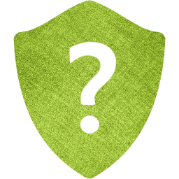 question shield icon