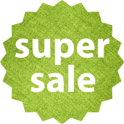 super sale badge icon