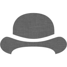 bowler hat icon