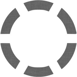 circle dashed 6 icon