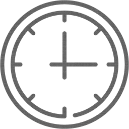 clock 6 icon