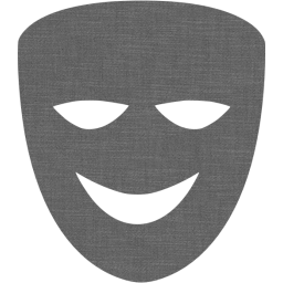 comedy mask icon