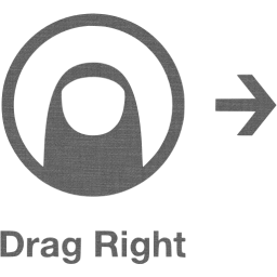 drag right 2 icon