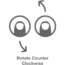 rotate counter clockwise 2 icon