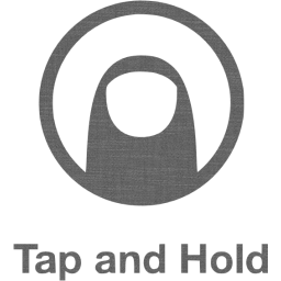 tap and hold 2 icon