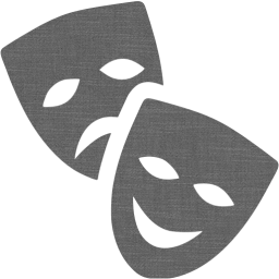 theatre masks icon