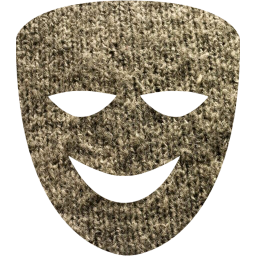 comedy mask icon