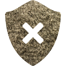 delete shield icon