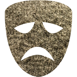 tragedy mask icon