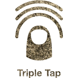 triple tap 2 icon