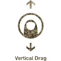 vertical drag 2 icon