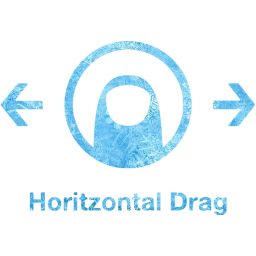 horizontal drag 2 icon