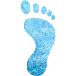 right footprint icon