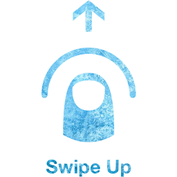 swipe up 2 icon