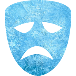 tragedy mask icon