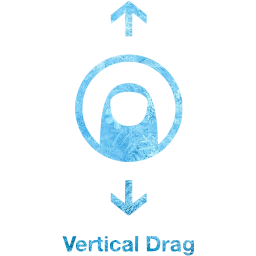 vertical drag 2 icon