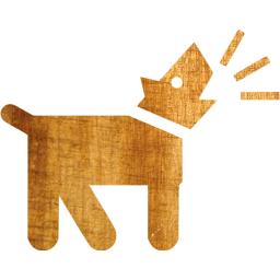 barking dog icon