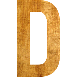 letter d icon