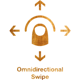 omnidirectional swipe 2 icon