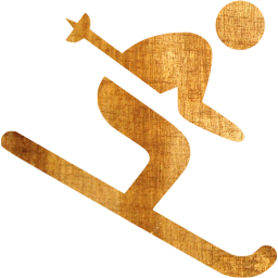 Light wood skiing icon - Free light wood skiing icons - Light wood icon set