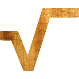 square root 2 icon