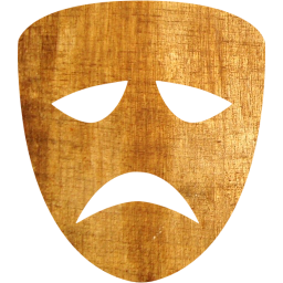 tragedy mask icon