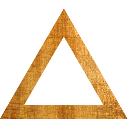 triangle outline icon