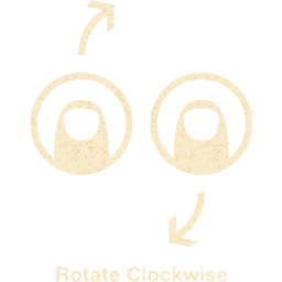 rotate clockwise 2 icon