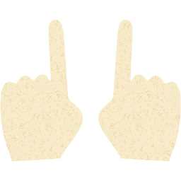 two hands icon