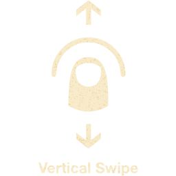 vertical swipe 2 icon