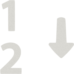 numerical sorting icon