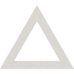 triangle outline icon