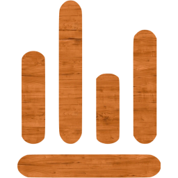 bar chart 8 icon