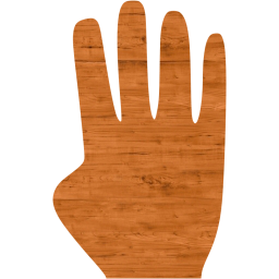 four fingers icon