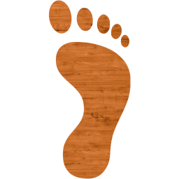 right footprint icon