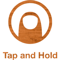 tap and hold 2 icon