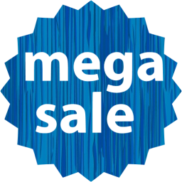 mega sale badge icon