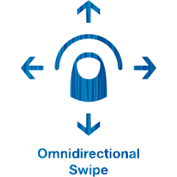 omnidirectional swipe 2 icon