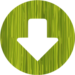 down circular icon