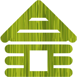 log cabin icon