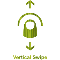 vertical swipe 2 icon