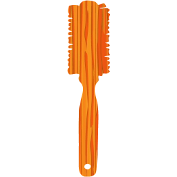 hair brush 5 icon