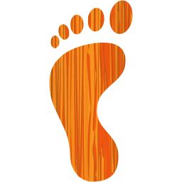 left footprint icon