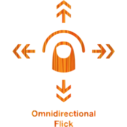 omnidirectional flick 2 icon