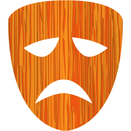 tragedy mask icon