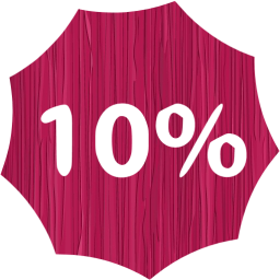 10 percent badge icon