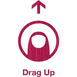 drag up 2 icon