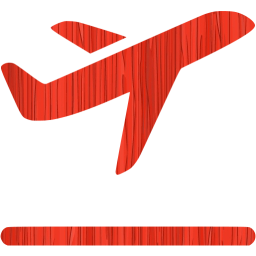 airplane takeoff icon