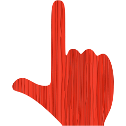 finger and thumb icon