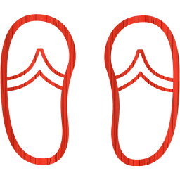 flip flops icon